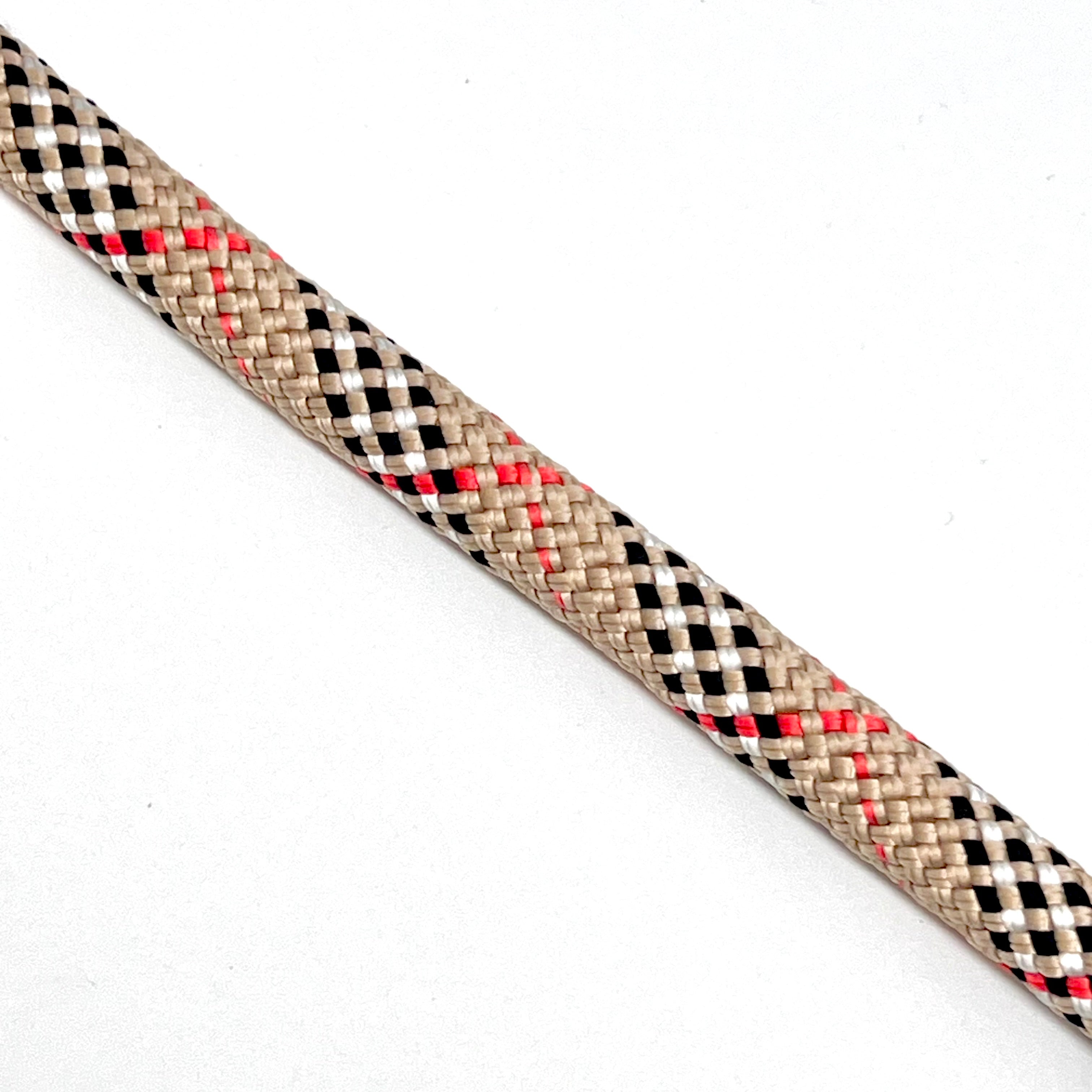 Switch & Style Leinen Adapter Koppelstück "Morgenrot" | Creme x rot x schwarz