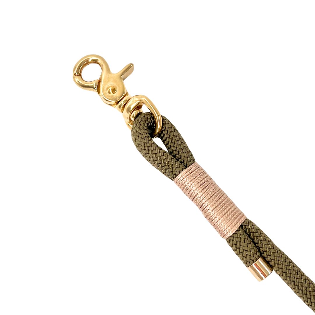 Switch & Style Leinen Adapter Koppelstück "Nordlicht" | oliv x creme