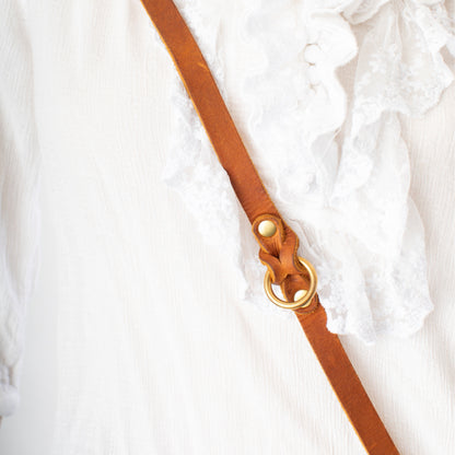 Leder Koppelleine - verschiedene Farben - Switch &amp; Style