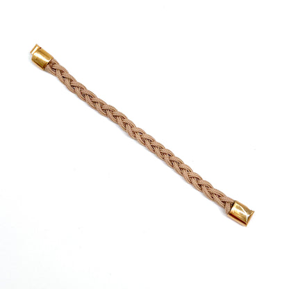 Armband „Wellentanz“ - Creme Gold