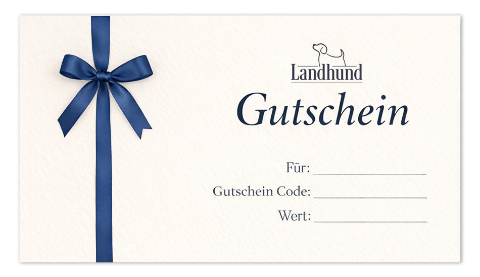 Geschenkgutschein Hundehalsband Landhund
