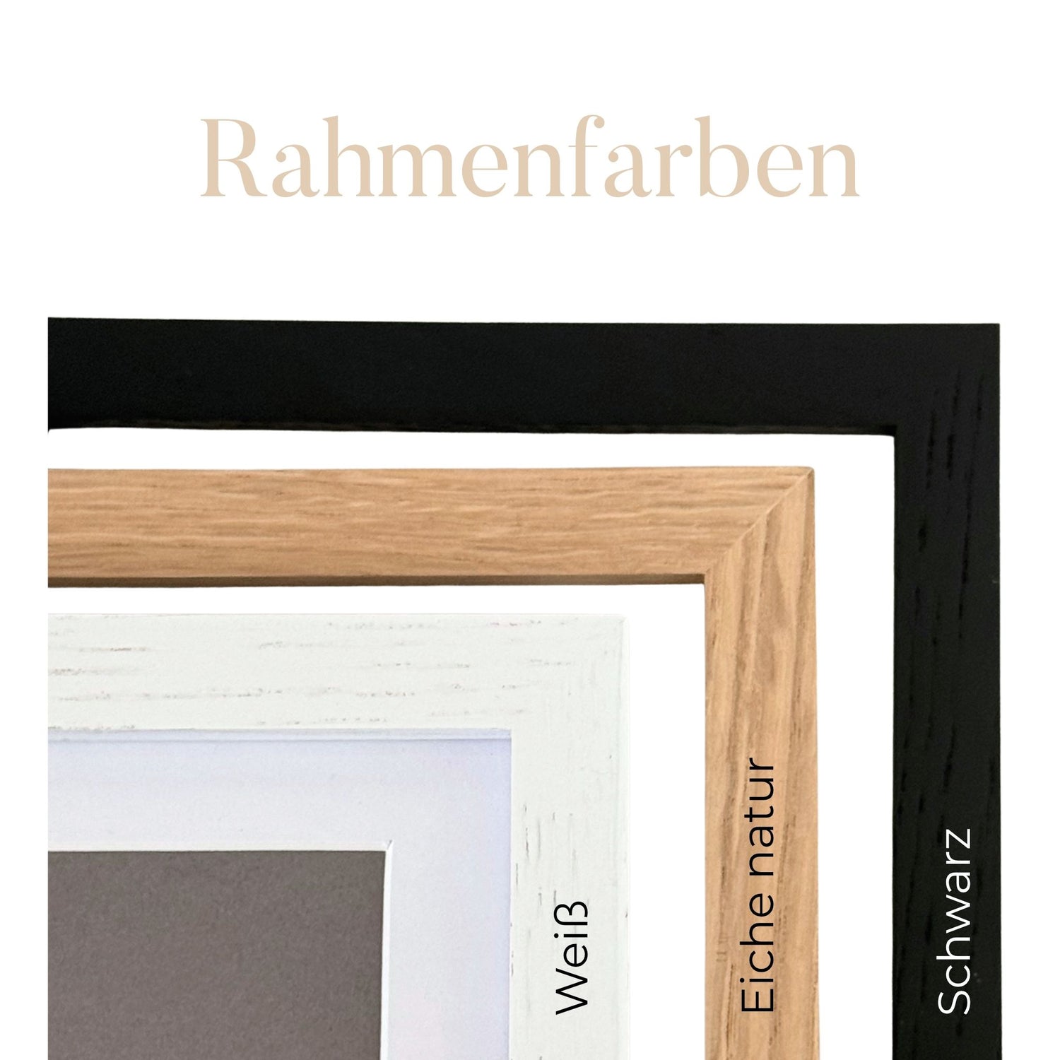 Personalisierter Hand- und Fußabdruck deines Kindes in Gold - gerahmt