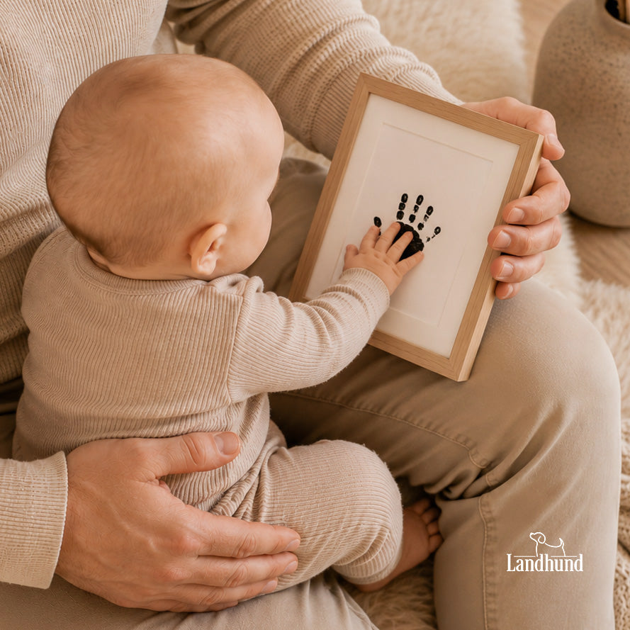 Abdruckset für Babys und Tiere mit Clean Touch Technologie