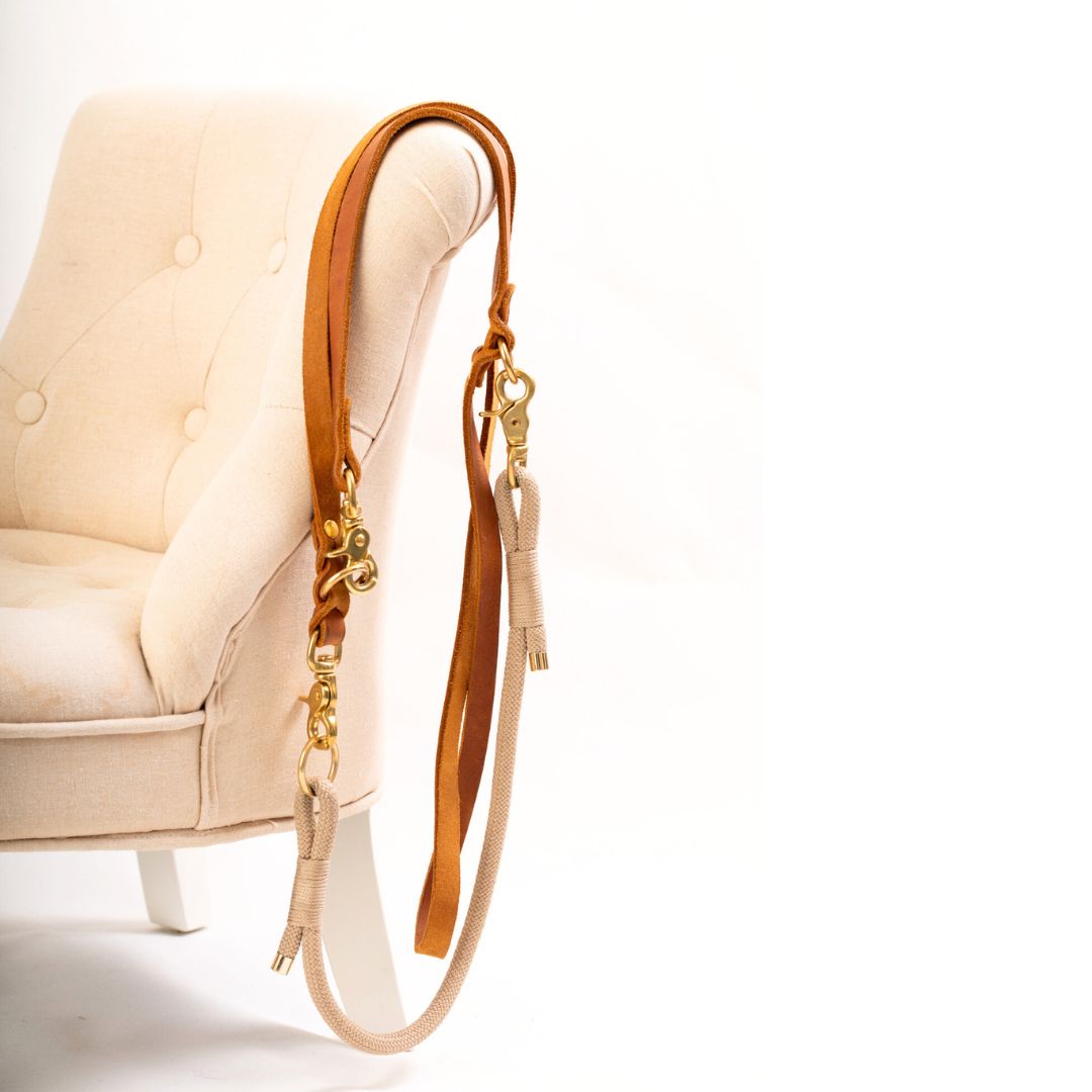 Switch &amp; Style Leinen Adapter Koppelstück &quot;Nordlicht&quot; - Creme Beige